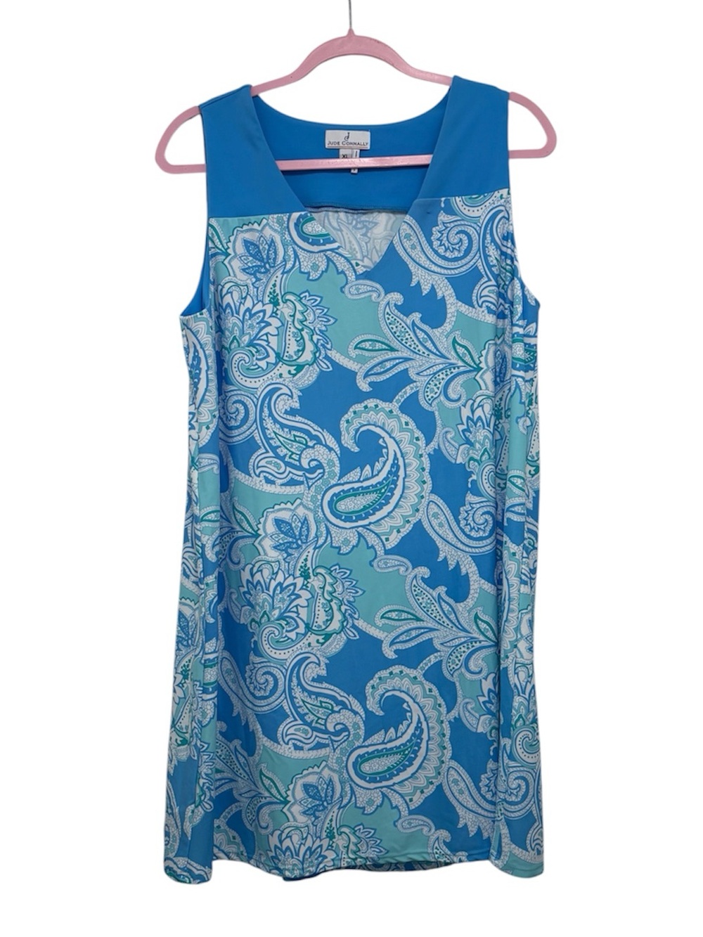 Jude Connally Molly Paisley Shift Dress XL